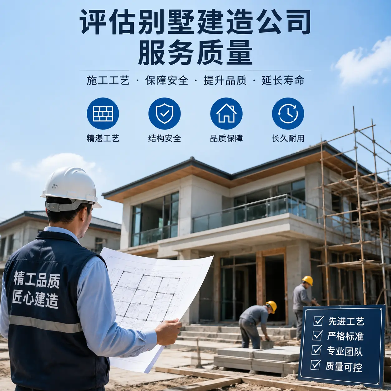如何评估 播州 别墅建造公司的服务质量?