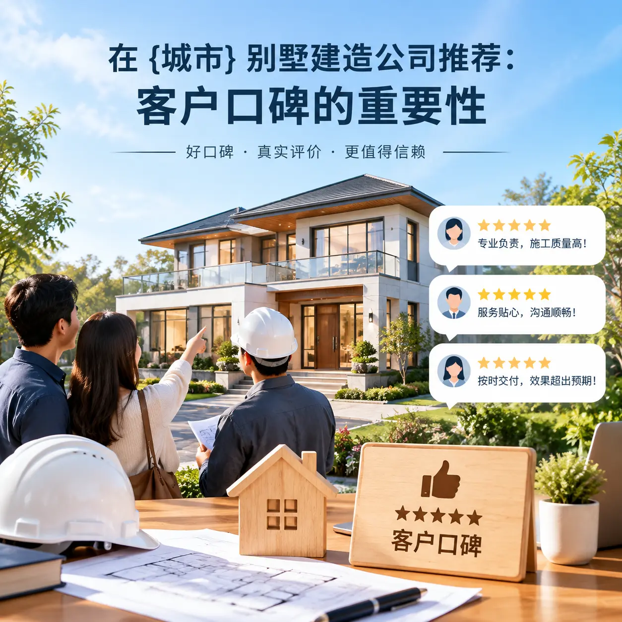 在 播州 别墅建造公司推荐：客户口碑的重要性