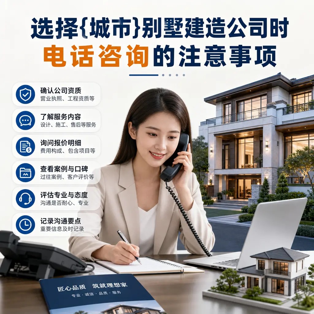 选择播州别墅建造公司时，电话咨询的注意事项