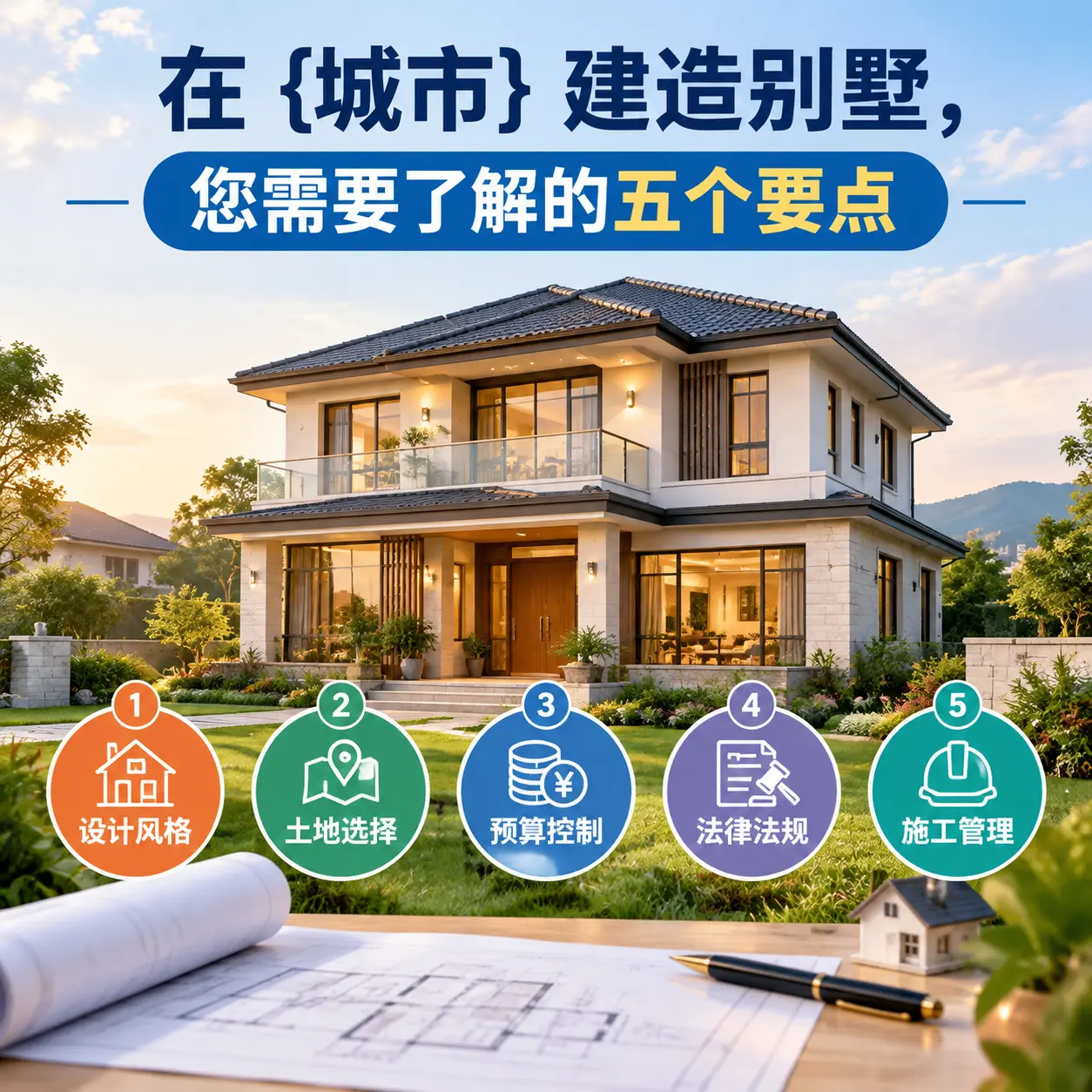 在 播州 建造别墅,您需要了解的五个要点