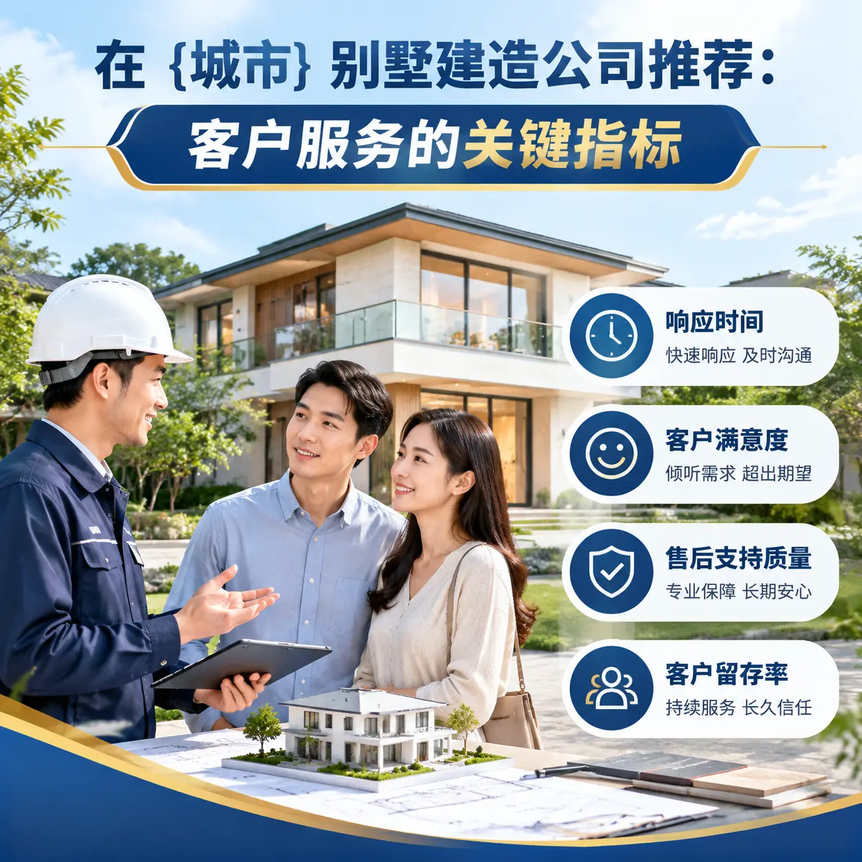 在 播州 别墅建造公司推荐:客户服务的关键指标