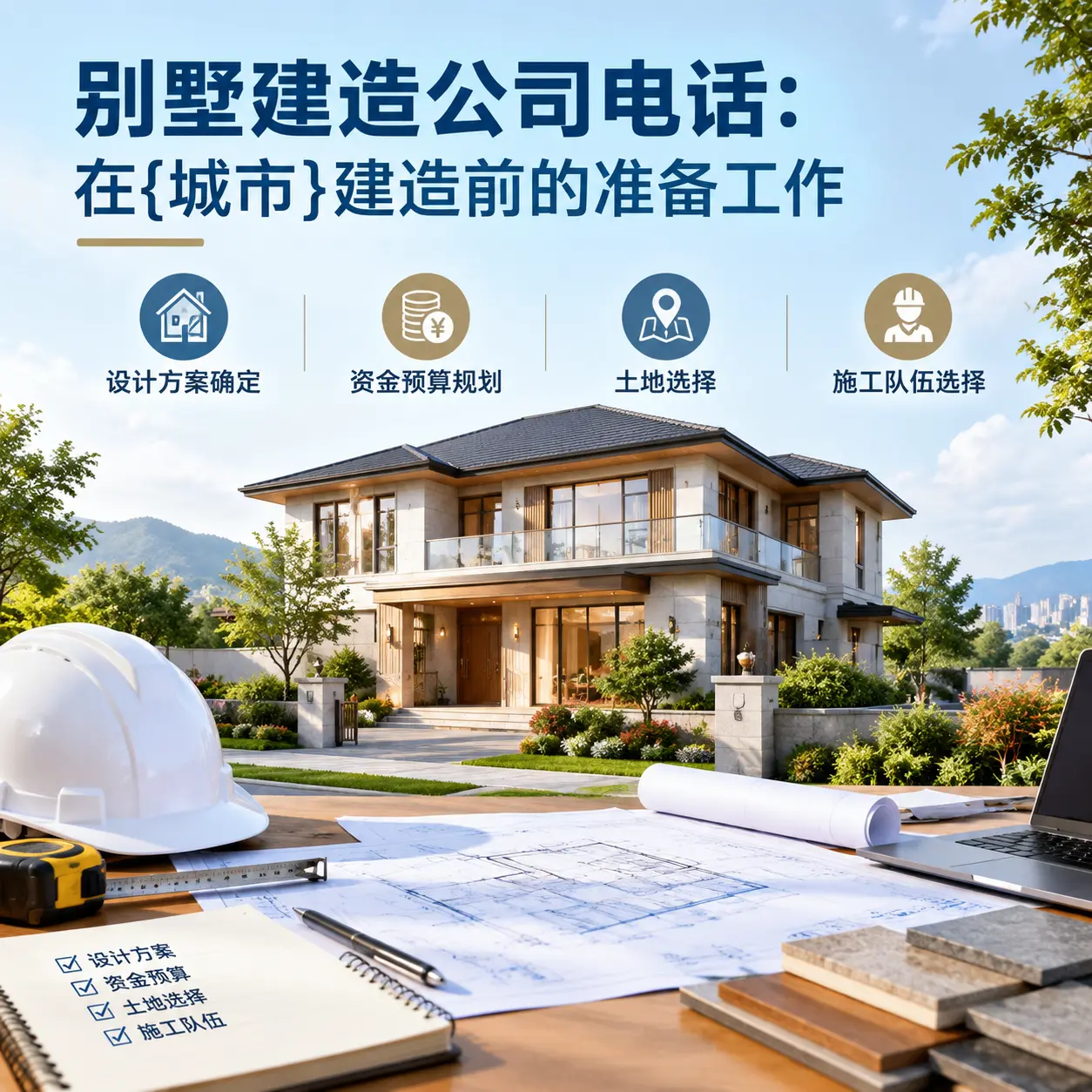 别墅建造公司电话：在播州建造前的准备工作