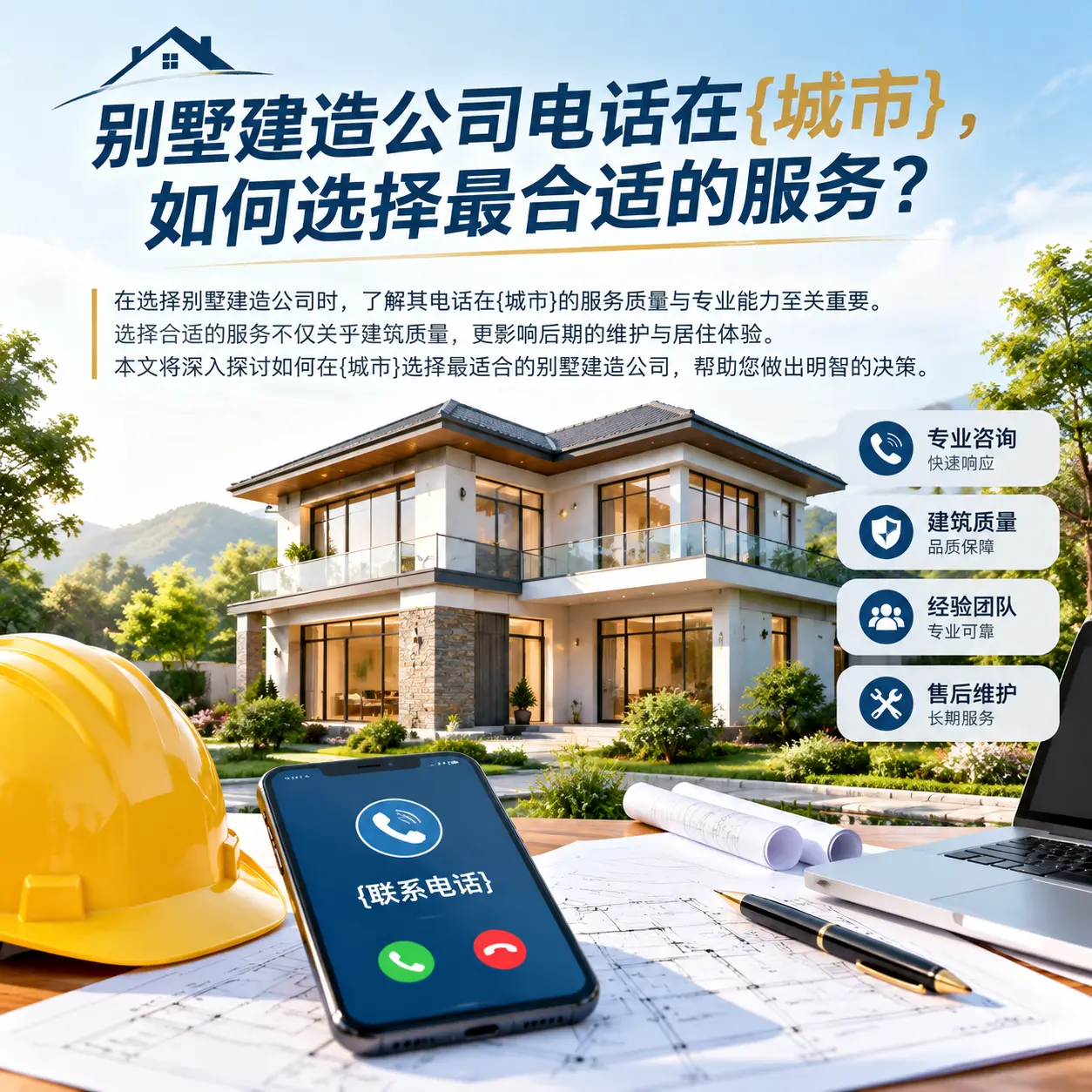 别墅建造公司电话在播州，如何选择最合适的服务？