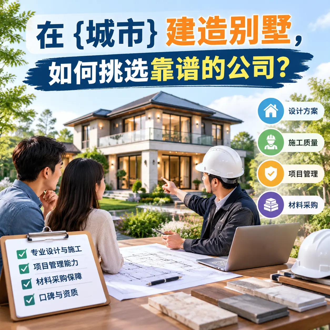 在 播州 建造别墅，如何挑选靠谱的公司？