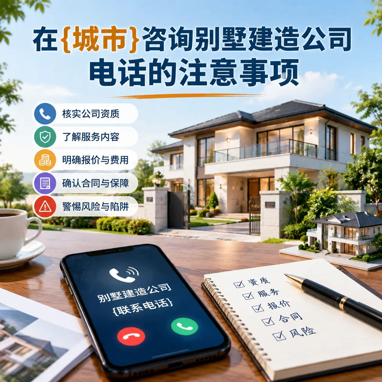 在播州咨询别墅建造公司电话的注意事项