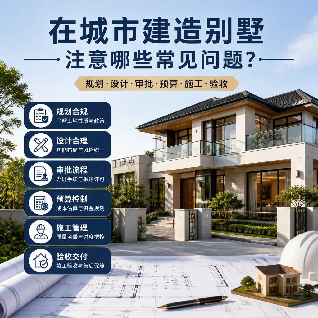 在 播州 建造别墅，注意哪些常见问题？