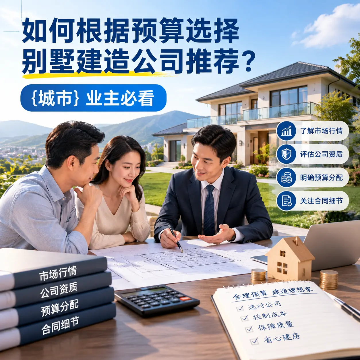 如何根据预算选择别墅建造公司推荐? 播州 业主必看