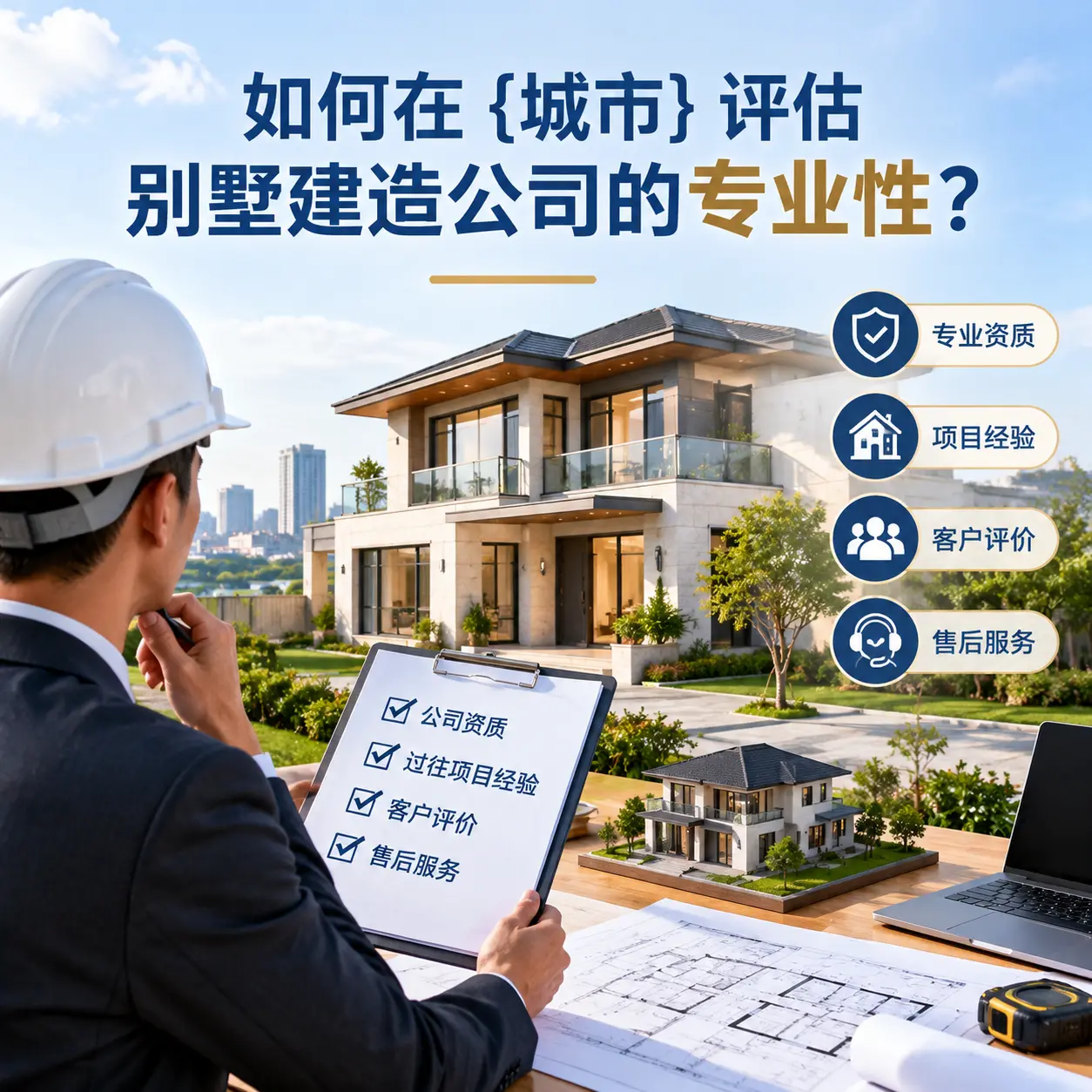 如何在 播州 评估别墅建造公司的专业性？