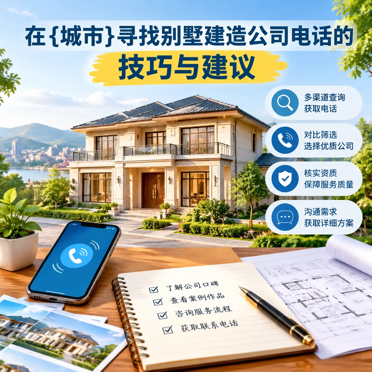 在播州寻找别墅建造公司电话的技巧与建议