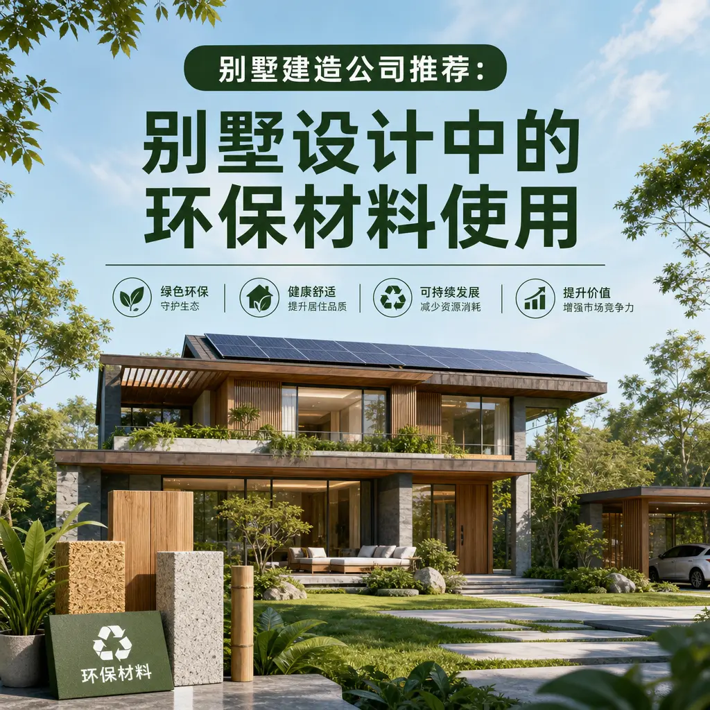 别墅建造公司推荐： 播州 别墅设计中的环保材料使用
