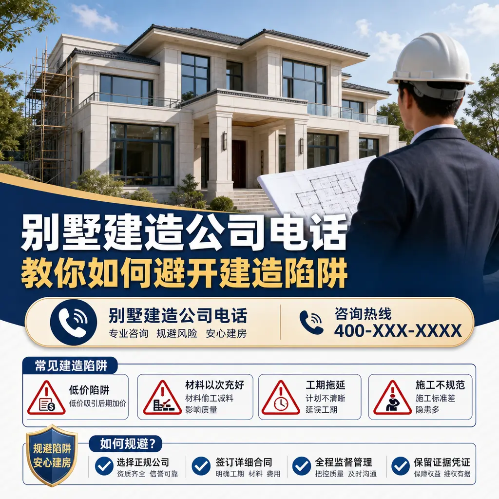 别墅建造公司电话，教你如何避开建造陷阱