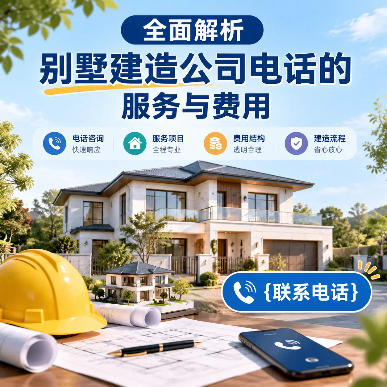 全面解析播州别墅建造公司电话的服务与费用